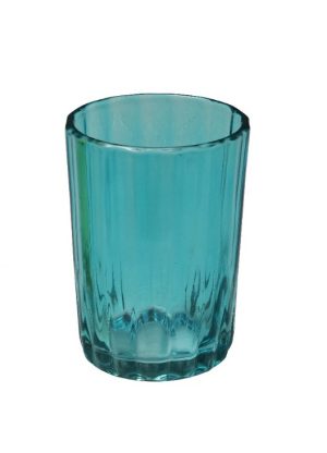 סט כוסות ג'נבה שישיה (קוטר7 גובה 10 )תכלת