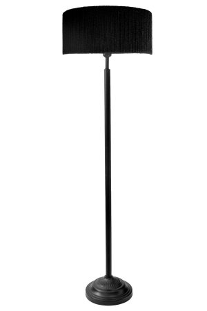 מנורה עומדת סטריפס שחורה+AM983