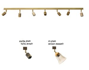 פס מידה מרחף 7 יציאות (אורך 150 רוחב 5 )