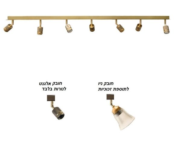 פס מידה מרחף 7 יציאות (אורך 150 רוחב 5 )