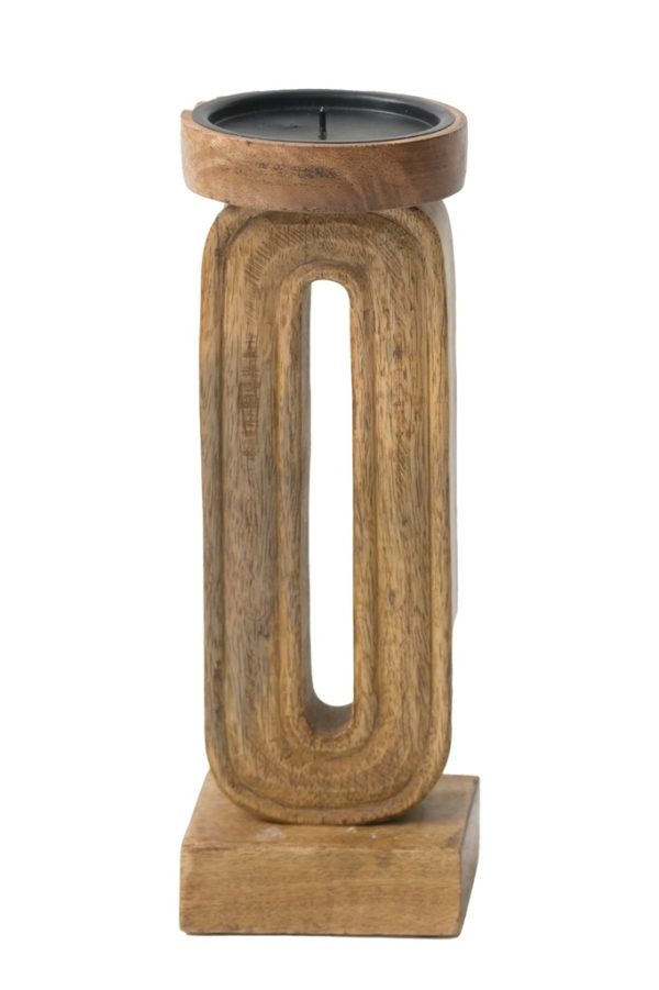 פמוט עץ לונדון(גובה 30 רוחב 10 )