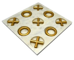 איקס עיגול לבן נחושת 22.5X22.5