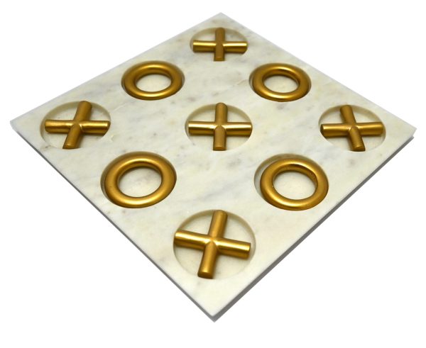 איקס עיגול לבן נחושת 22.5X22.5