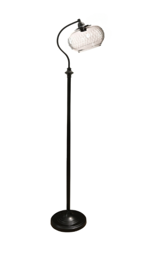 מנורה עומדת שחורה+AM235