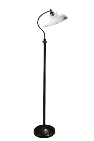 מנורה עומדת שחורה+AM817